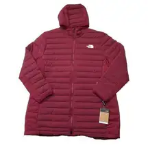 NWT The North Face Belleview Stretch Down Parka in Cordovan Puffer Coat 3X