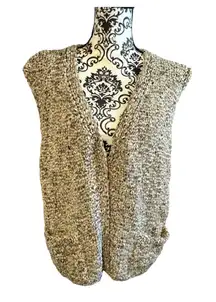 LANA GROSSA Yarn Handmade Thread Textured Knit Vest