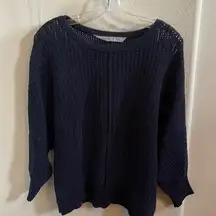 Athleta Amity Pullover Openknit cropped sweater