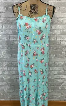 Gypsy & Jade Gauzy Floral Print Maxi Dress