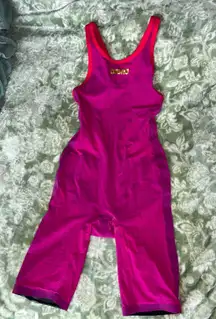 Women’s arena carbon air2 tech suit all pink size 26