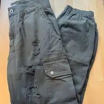 NWOT Dance & Marvel distressed cargo pants