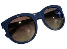 Armani Exchange 4053s Sunglasses Women's Blue Grey‎ Gradient Lens Preppy Classic