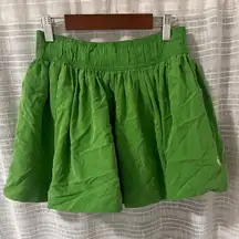 Y2K ABERCROMBIE & FITCH Grass Green Micro Mini Skirt - Sz. S