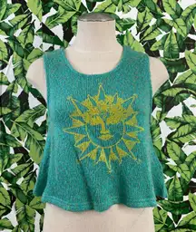 Rainbow Dreams Sun Knit Tank 619
