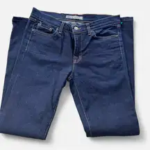 Vintage J Brand Blue Denim with Orange Stitching