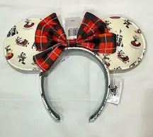 Disney Parks Ears Headband Holiday Lodge Minnie Mouse Winter NWT Disneyland WDW