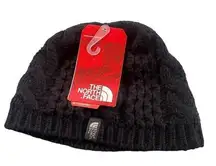 The North Face Cable Minna Beanie in Black Womens One Size NWT