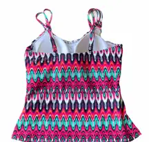 Hawaiian Blues Tankini Top