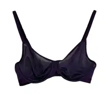 Soma Unbelievable Lift Unlined Perfect Coverage Bra in Dark Purple - Size 34C