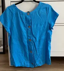 C&C California Linen Top