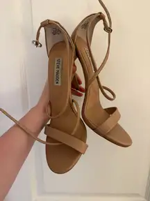 Steve Madden Heels Nude Leather