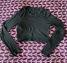 Apex Long Sleeve Crop Top Size Small
