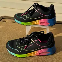 Skechers Street Uno Bright Air Women's Casual Fashion Sneakers Multi Size 6