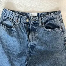 Zara Light Blue Denim Pants