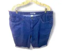 St. John’s Bay Denim Bermuda Shorts - 18W