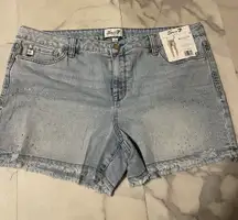 Seven7 Novelty womens jean shorts Size 18 G0146
