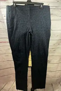 Willi Smith size 12 black and blue straight Pants (#1881)