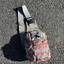 Tactical Grey Shoulder Bag Carrier