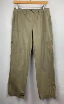 Dockers Womens Khaki Cargo Pants Size 8