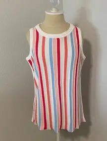 Striped Knitted Tank