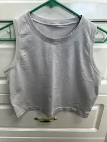 Lululemon Swiftly Breathe Muscle Tank Top 6, White