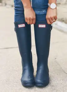 New Hunter Classic Original Tall Rain Boots size 8