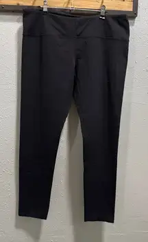 Tuff Athletics Black Cropped Leggings