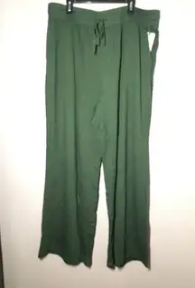 Terra & Sky Lounge Pants - NWT Green 1x (16 - 18)