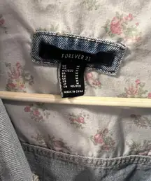 Medium Forever21 Crop Jean Jacket