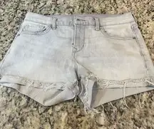 Old Navy Light Gray Jean Shorts