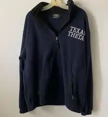 University of Texas Theta Sorority Fleece 1/2 Zip