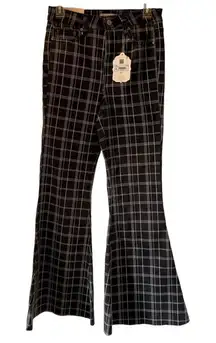 Altar'd State NWT Women's Ciara‎ Retro Striped Flare Jeans High Waisted Sz 26