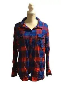 Arizona Jean Flannel Shirt Sz XXL
