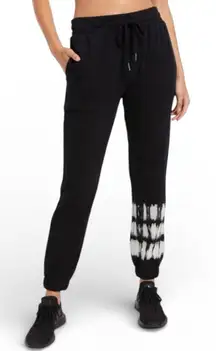 Z Supply Black Tie Dye Jogger Sweatpants Size M