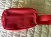 Lululemon belt bag - coral