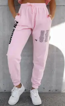 Women's Pink Joggers