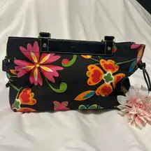 Kate Spade canvas floral tote bag