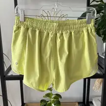 Lululemon Hotty Hot Short II 2.5" Lemon Vibe Yellow Shorts Women’s 8 Regular