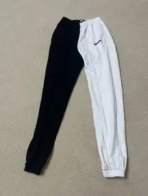 Black And white Sweatpants