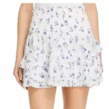 Parker  Valentina Floral Mini Skirt