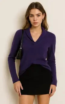 Y2K 100% Cashmere Cowl Neck Sweater