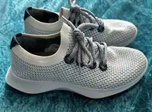 Allbirds Women's White and Blue Sneakers