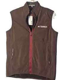 NWT Adidas Terrex Womens Brown‎ Hiking Vest Small - SAMPLE