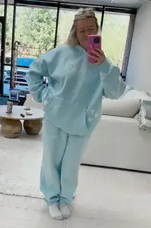 New Release Powder Blue Sweatpants 