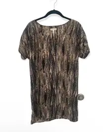 SZ M lightweight shirt sheath dress