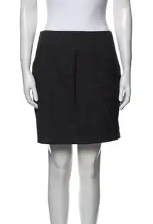 PHILOSOPHY DI ALBERTA FERRETTI Pleated Mini Skirt, Gray, NEW Size M | US8, IT44