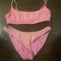 Pink Triangl Bikini