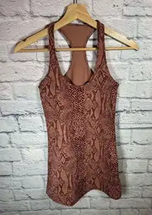 Lululemon  Cool Racerback Desert Snake Bark Berry Multi women’s tank size 2