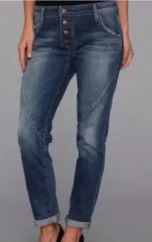 Joe’s Honey slouchy ankle multi button normcore luxe 29 jeans